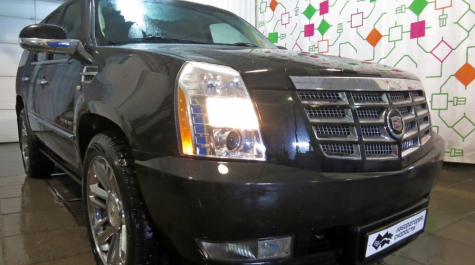 Чип-тюнинг и снятие лимитера скорости на Cadillac Escalade 6.2 409hp 2010 года выпуска