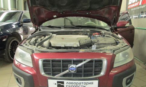 Отключение и удаление сажевого фильтра и клапана EGR на Volvo XC70 2.4d AT 185hp 2008 года выпуска